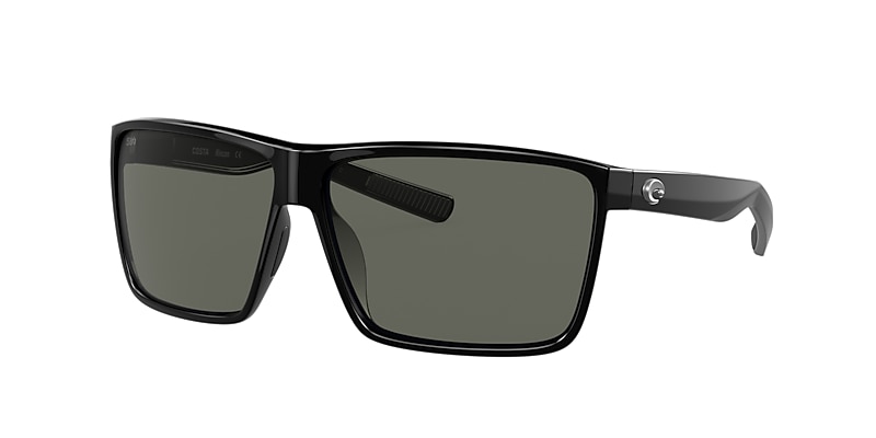 Costa Del Mar Rincon 63.4 mm Shiny Black Sunglasses