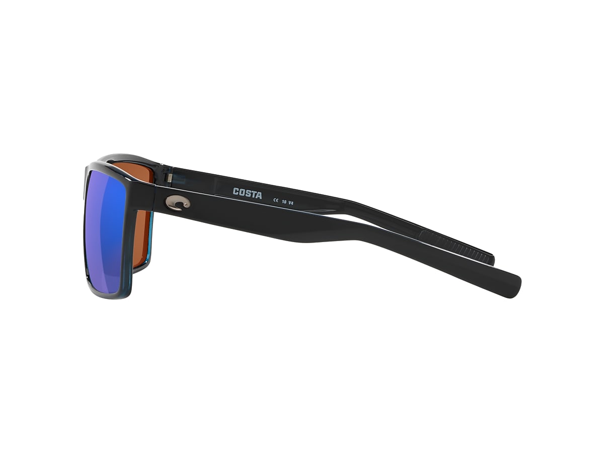 Costa Rincon L (63-11) with Green Mirror lenses and Shiny Black