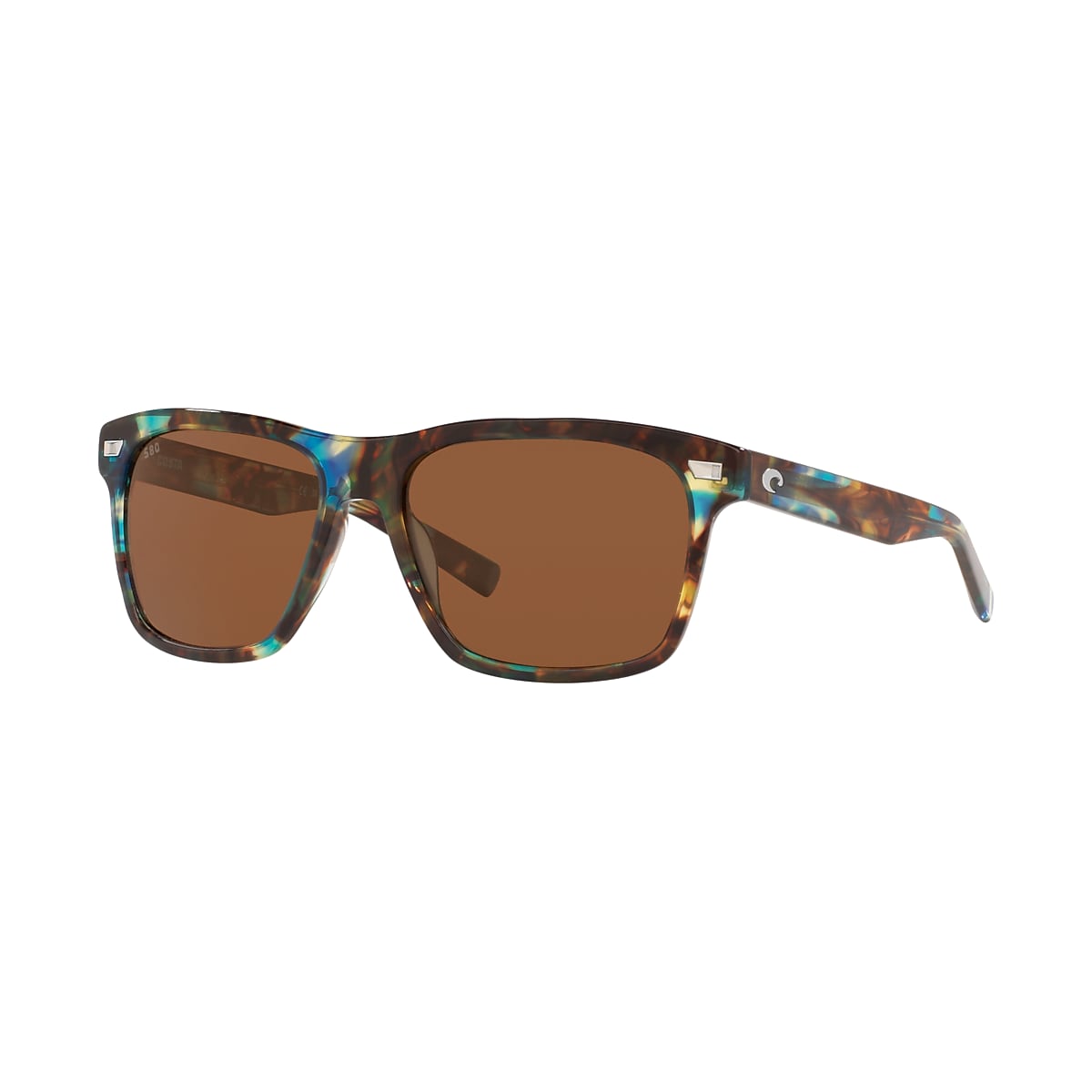 Costa Del Mar Sunglasses Shiny Ocean Tortoise / Gray 580G