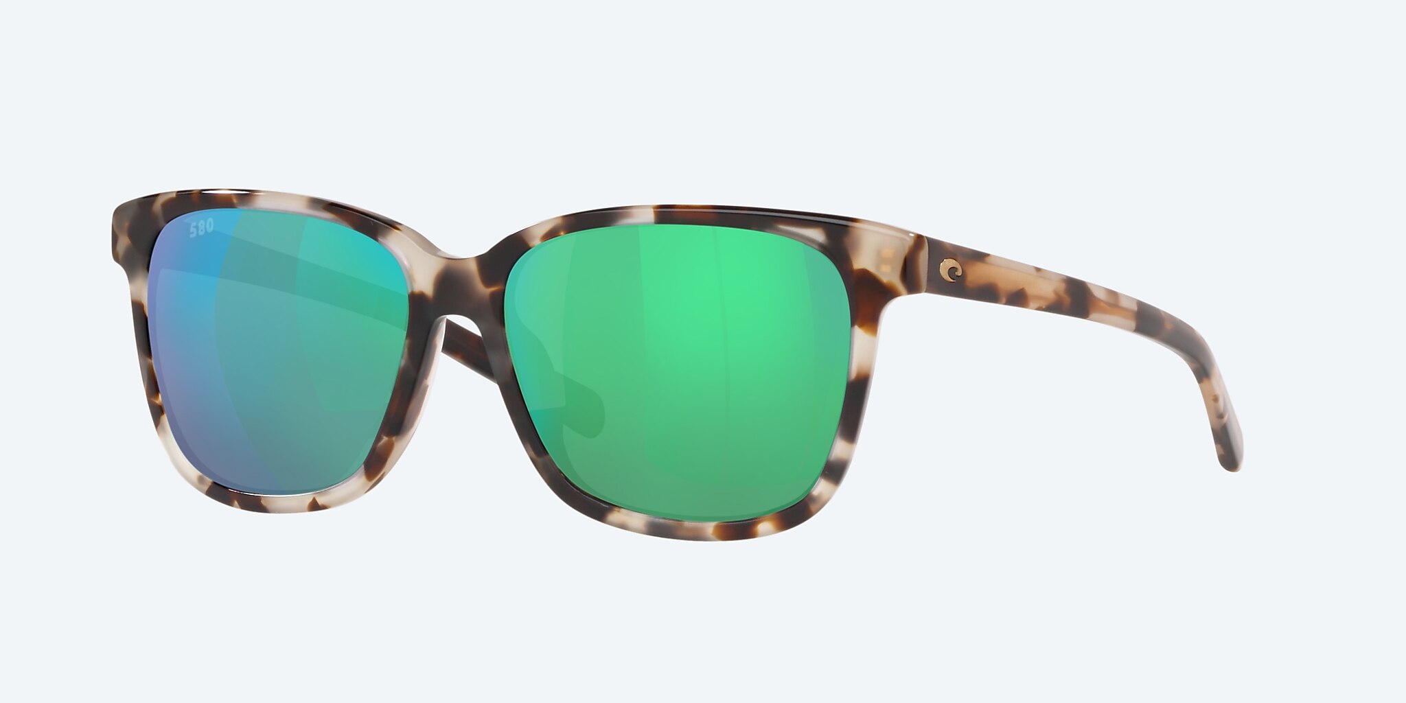 May Polarized Sunglasses in Green Mirror