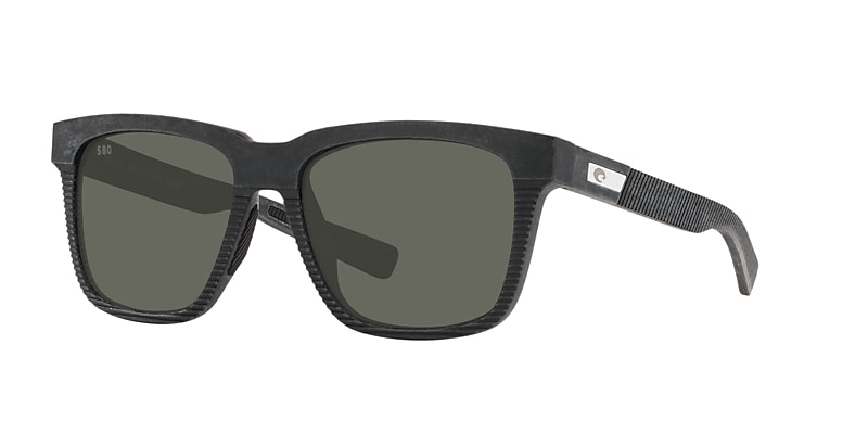Costa Del Mar Pescador Sunglasses - Net Gray Rubber/Grey 580G