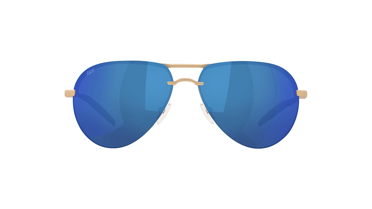 Helo Polarized Sunglasses in Blue Mirror Costa Del Mar US