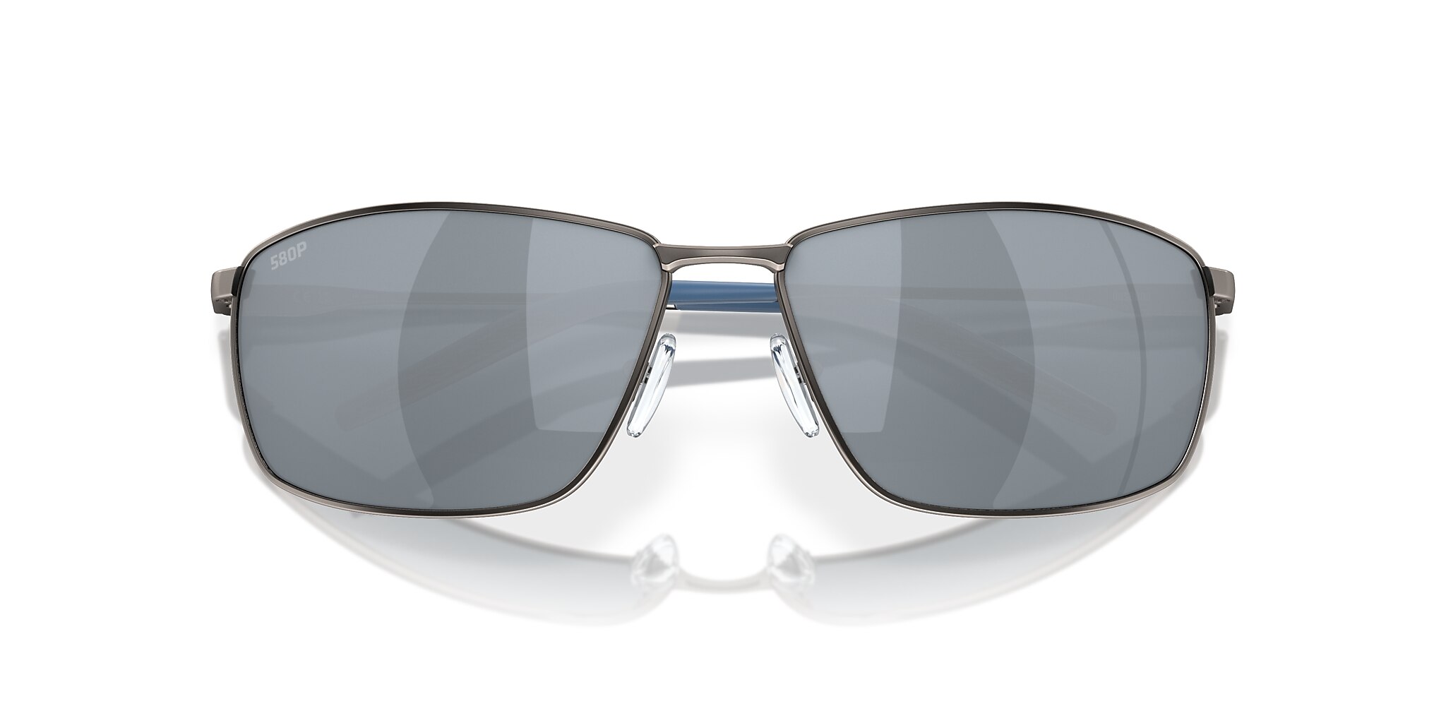 Turret Polarized Sunglasses in Gray Silver Mirror | Costa Del Mar®