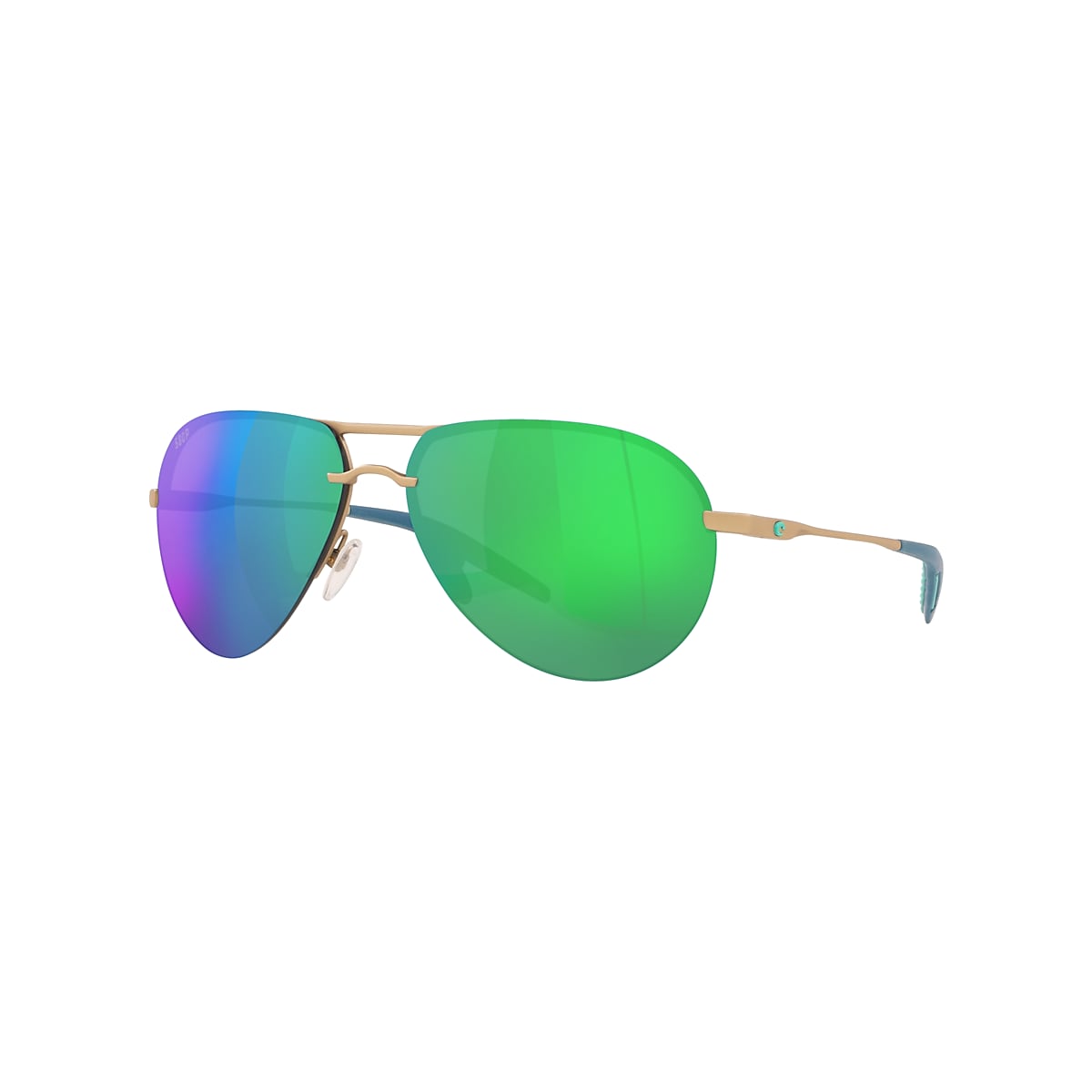 | Green Del Mirror Polarized Mar® Helo Costa in Sunglasses
