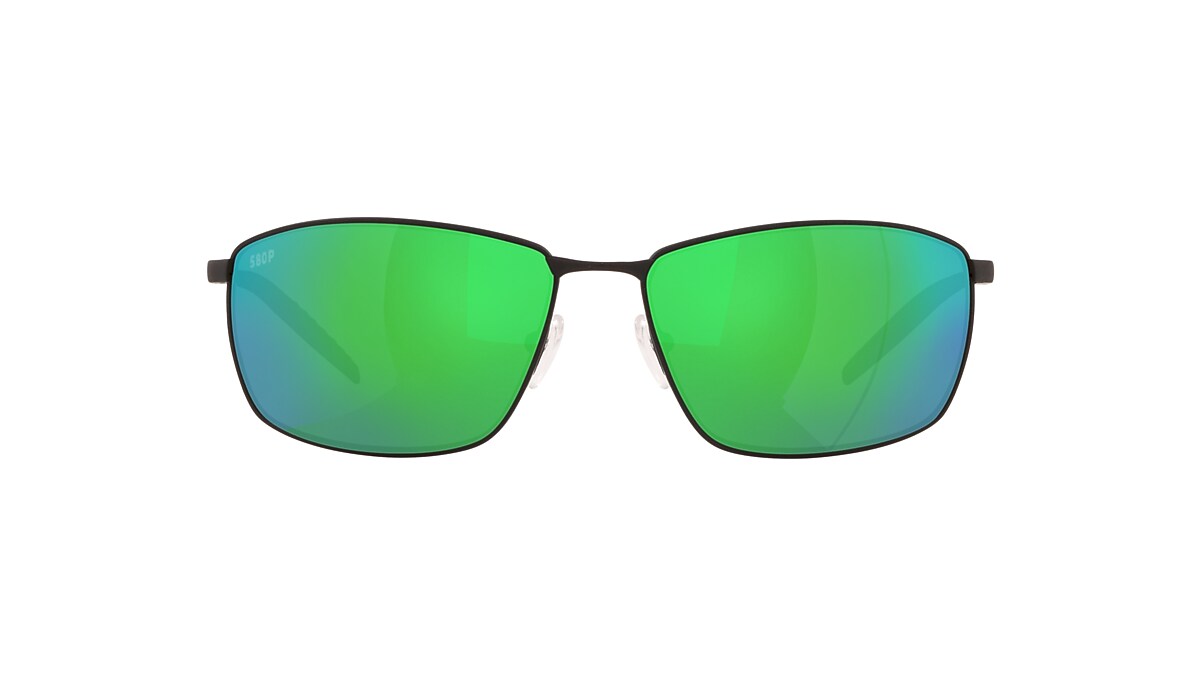 Costa Turret L (63-15) with Green Mirror lenses and Matte Black