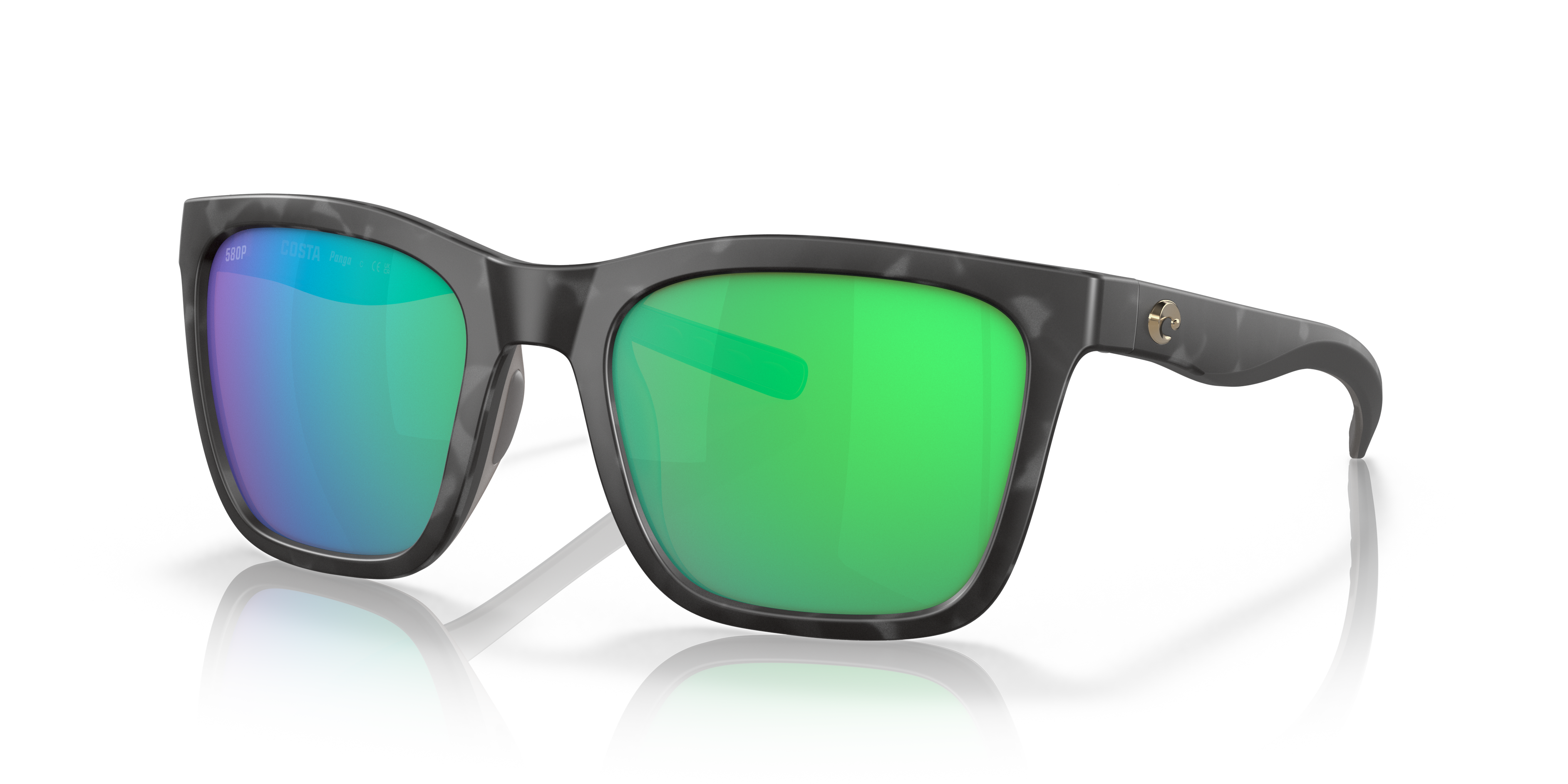 SAINT LAURENT *RECYCLED* – BOLD SLIM RECTANGLE SUNGLASSES /GREEN – la  boutique eyewear