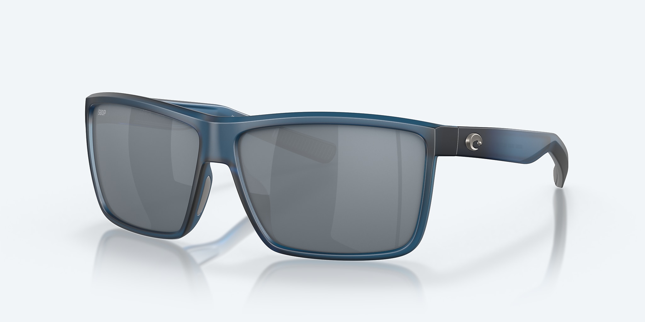 Rinconcito Polarized Sunglasses in Gray Silver Mirror
