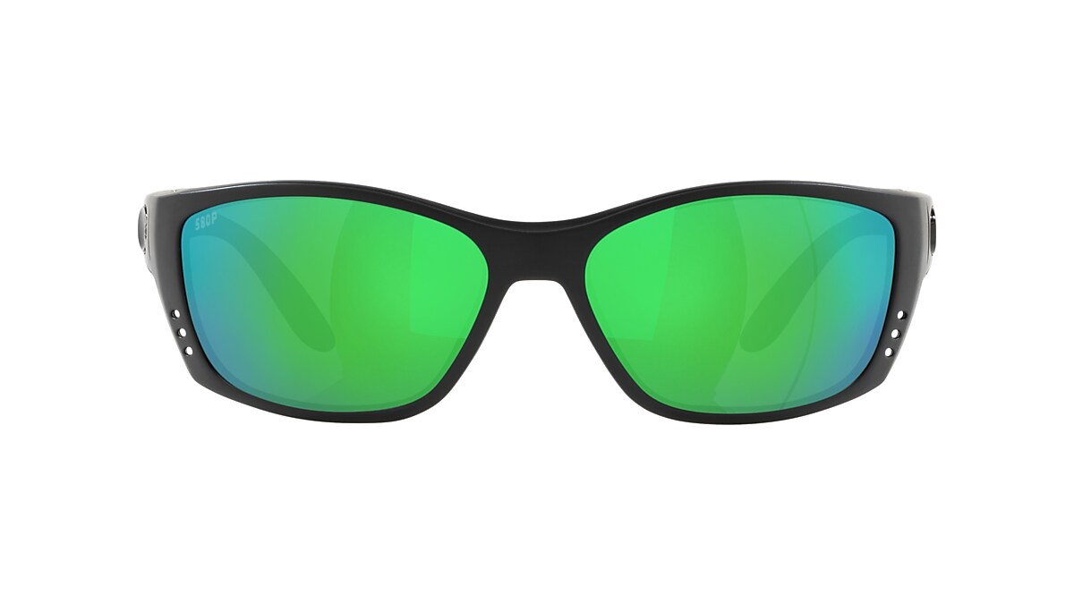 Fisch Readers Polarized Sunglasses in Green Mirror