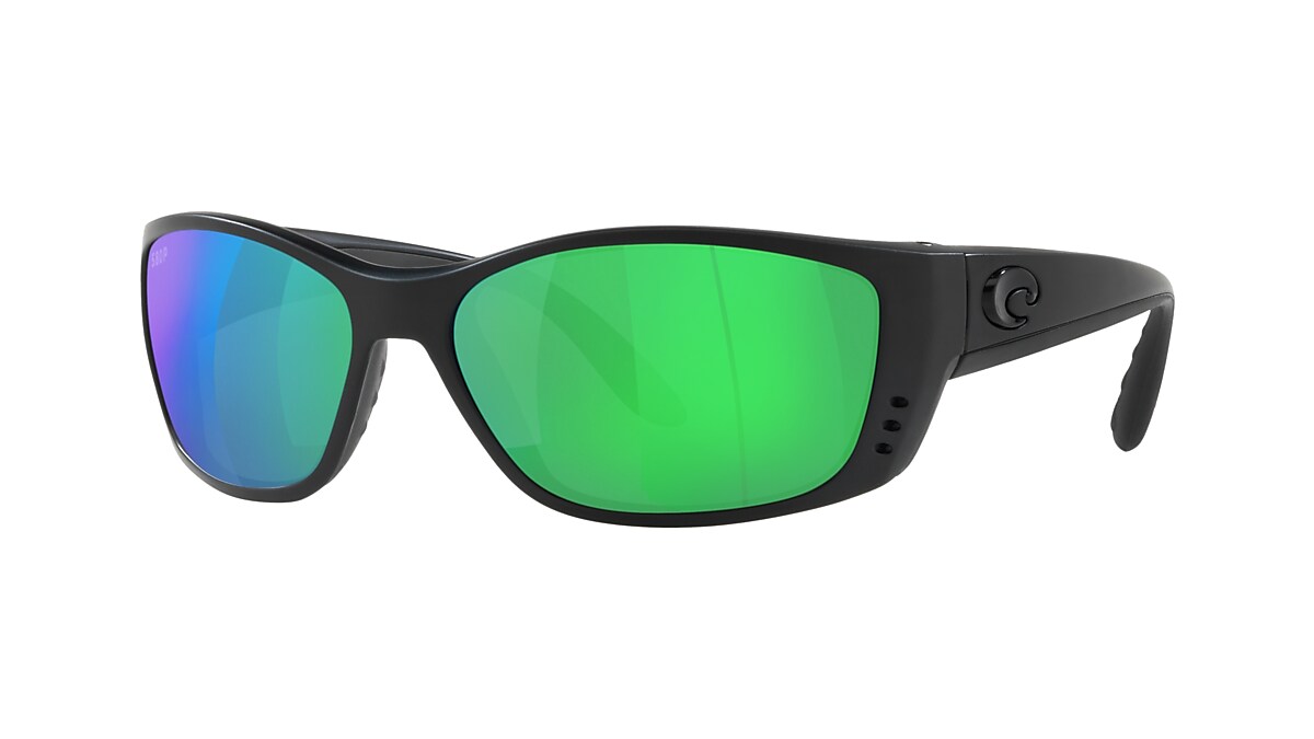 Costa Del Mar Reefton Sunglasses - Blackout Green Mirror