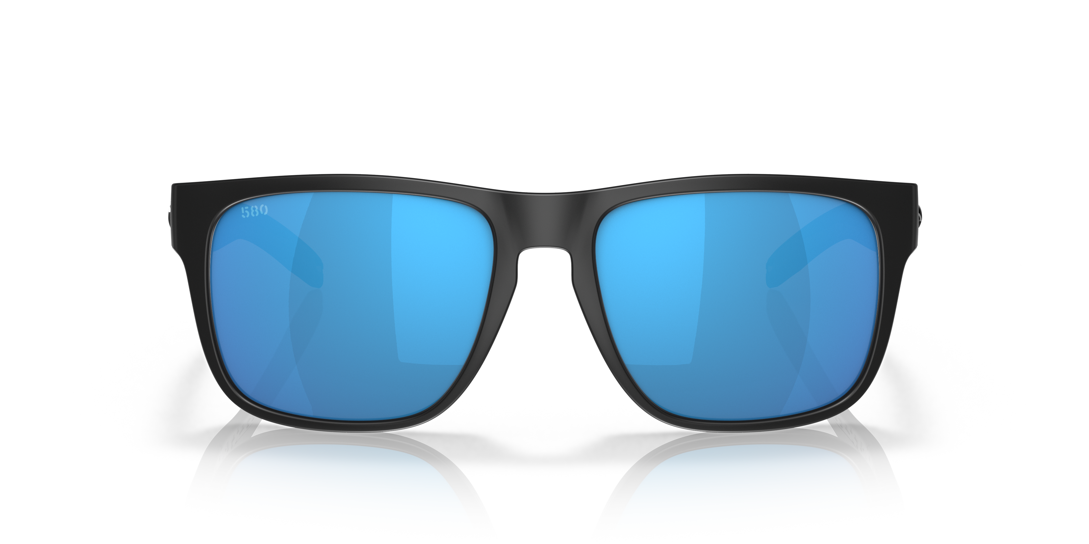 Begin掲載 コスタデルマール サングラス・アイウェア アクセサリー メンズ Costa Del Mar Spearo 580G Polarized  Sunglasses Blackout/Blue Mirror 通販