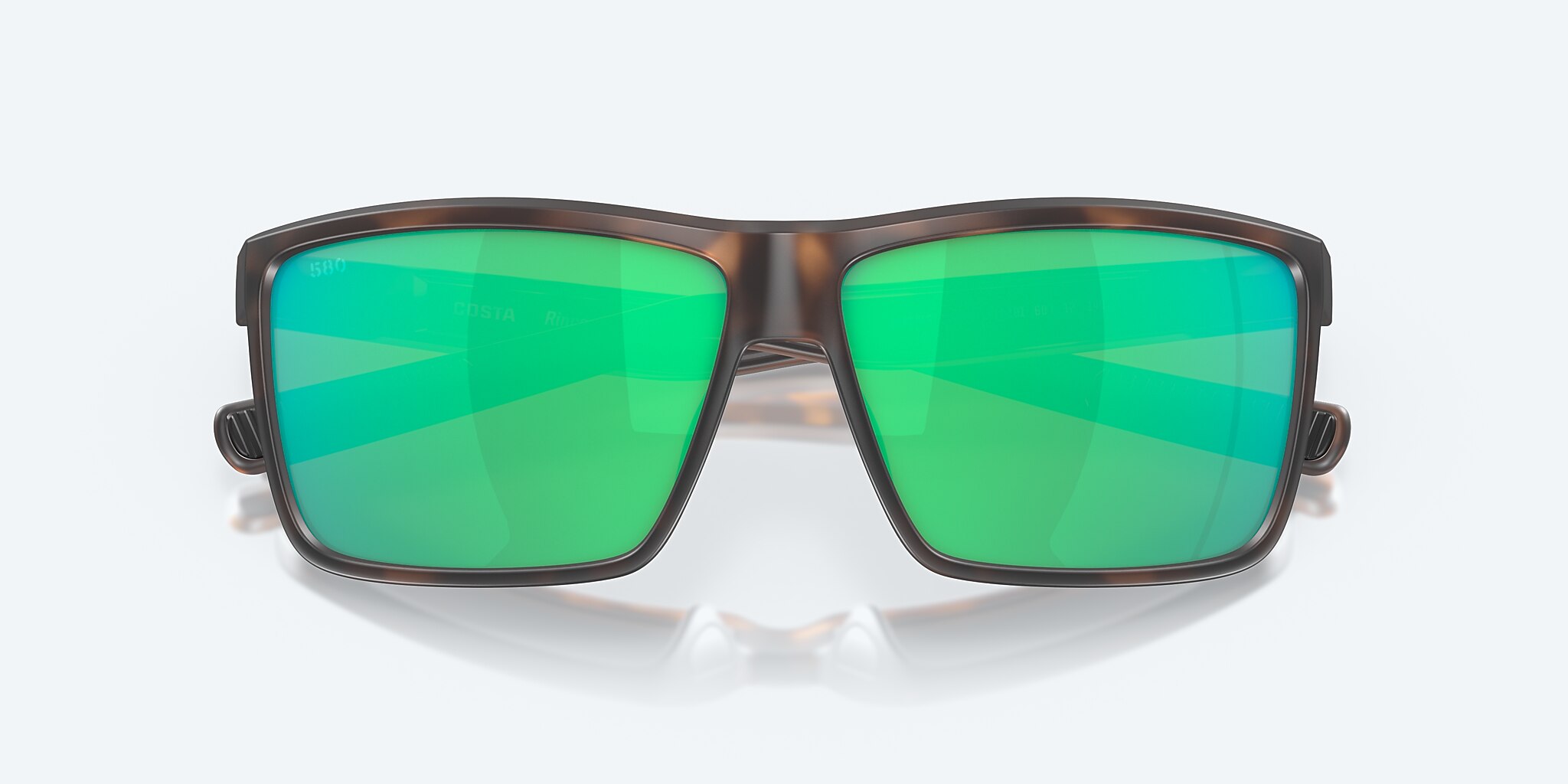 Costa Del Mar Men's Rinconcito Matte Tortoise/green Mirror Polarized  Sunglasses, Men's Sunglasses