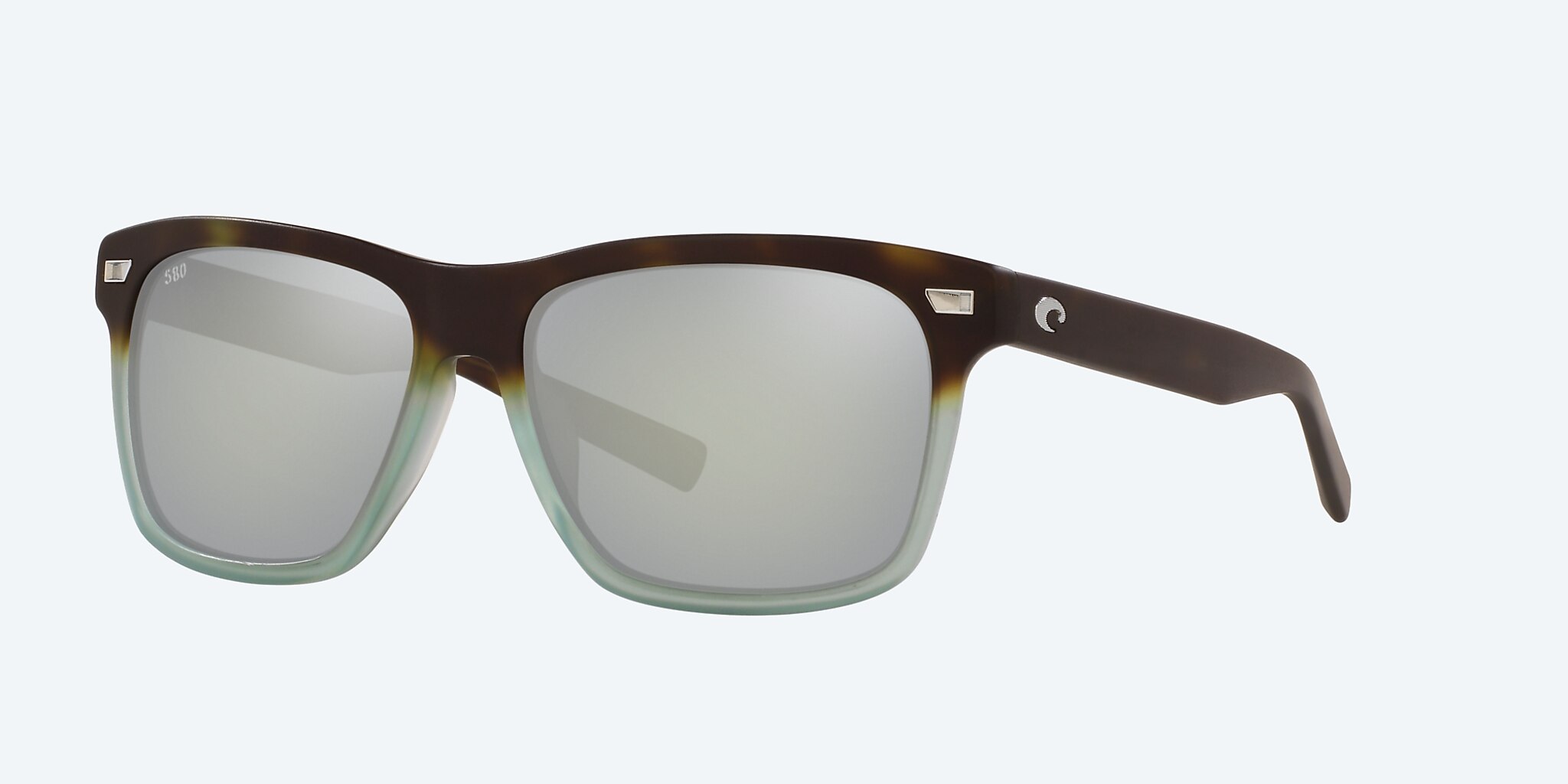 Aransas Polarized Sunglasses in Gray Silver Mirror | Costa ...