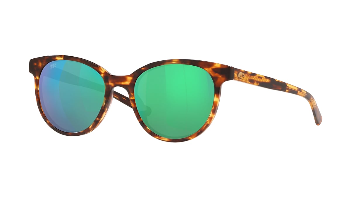 Isla Polarized Sunglasses in Green Mirror | Costa Del Mar®