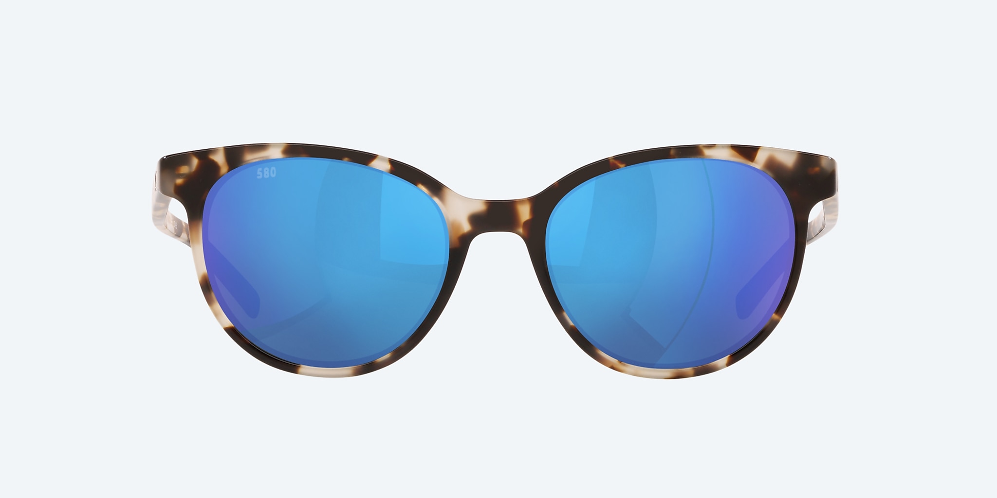 Isla Polarized Sunglasses in Blue Mirror