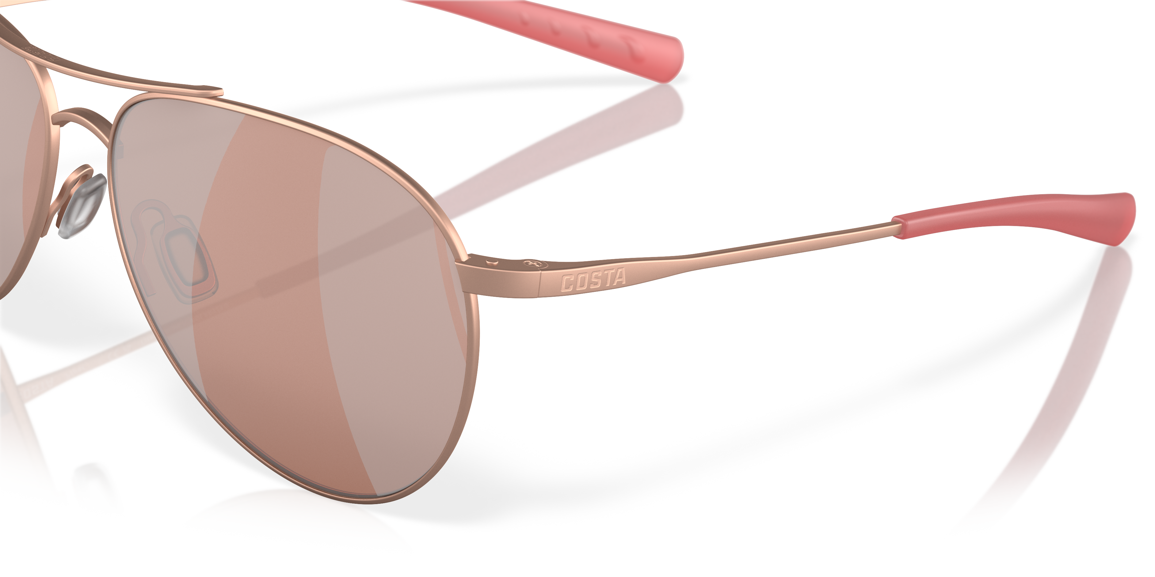 Piper Polarized Sunglasses in Copper Silver Mirror | Costa Del Mar®