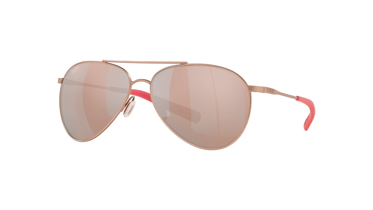 Piper Polarized Sunglasses in Copper Silver Mirror | Costa Del Mar®