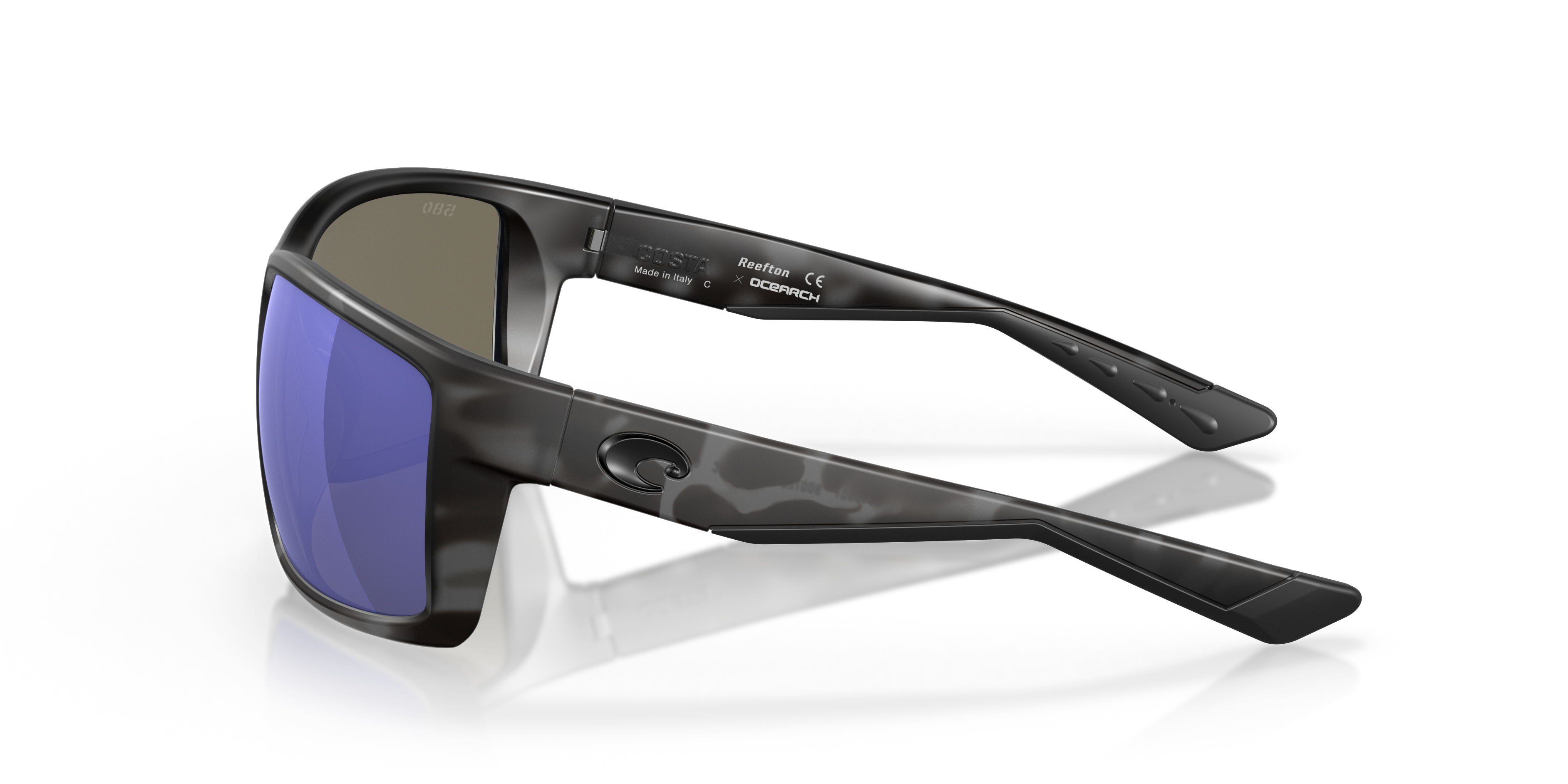Ocearch® Reefton Polarized Sunglasses in Blue Mirror | Costa Del Mar®
