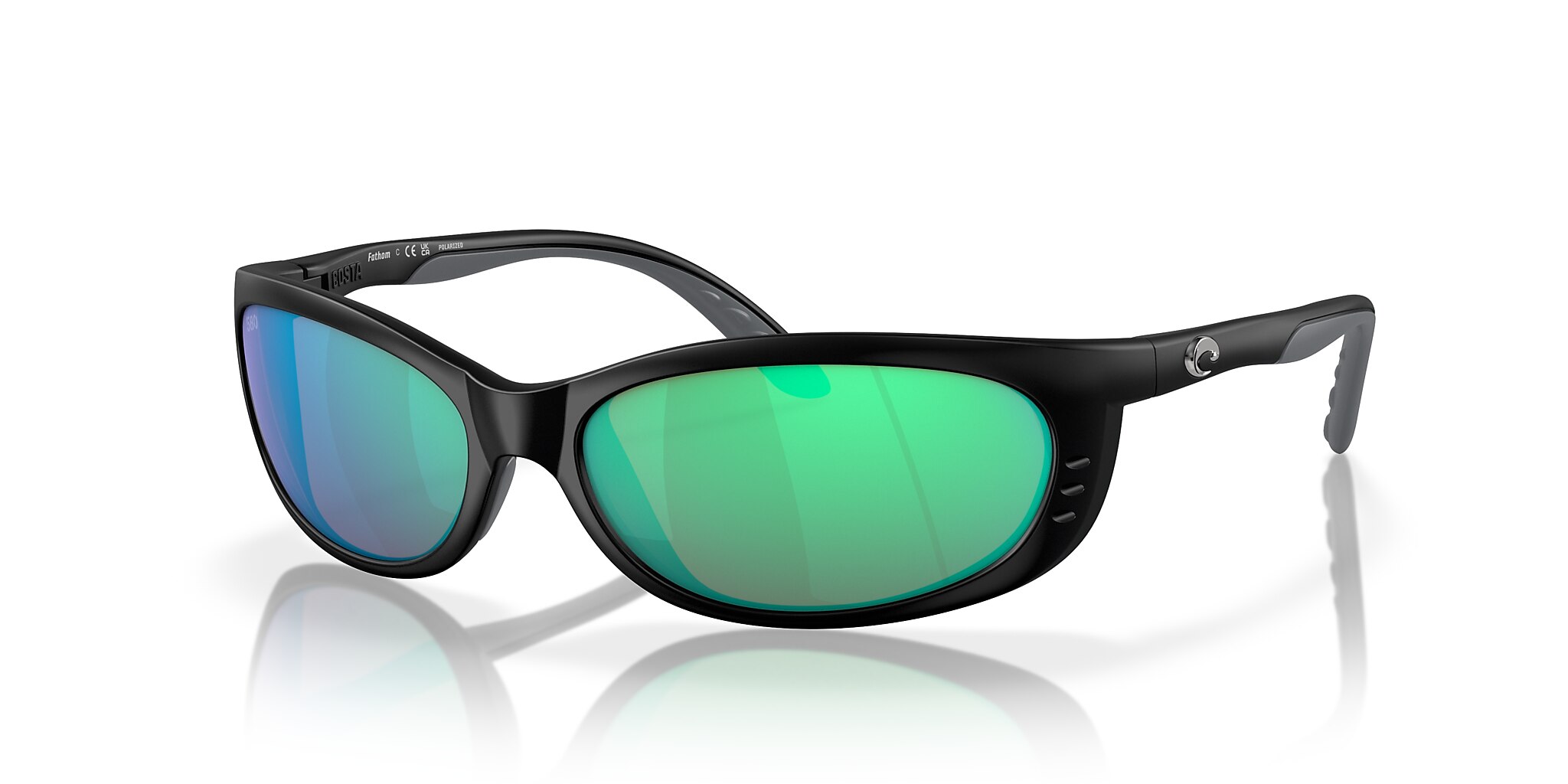 Fathom Polarized Sunglasses in Green Mirror | Costa Del Mar®