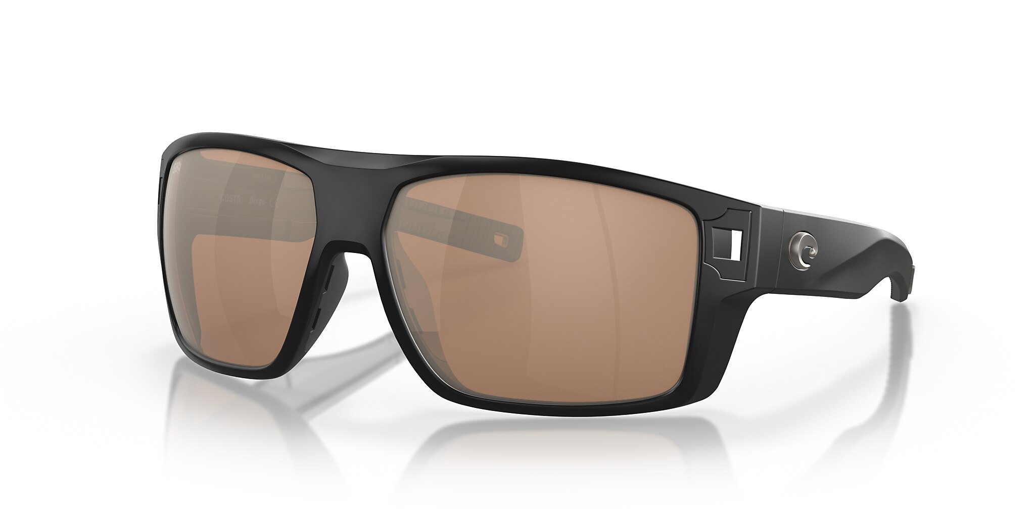 Diego Polarized Sunglasses in Copper Silver Mirror | Costa Del Mar®