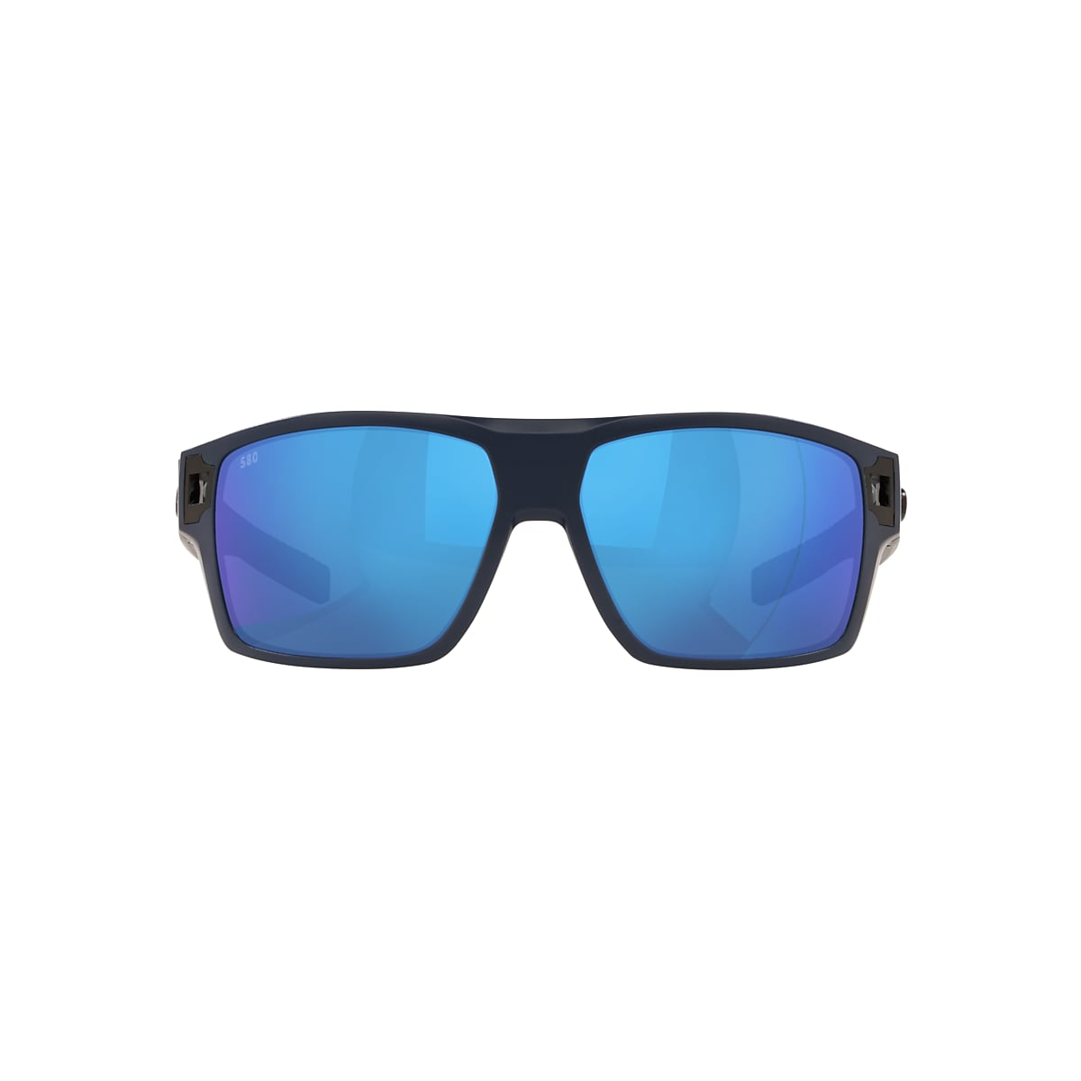 Diego Polarized Sunglasses in Blue Mirror
