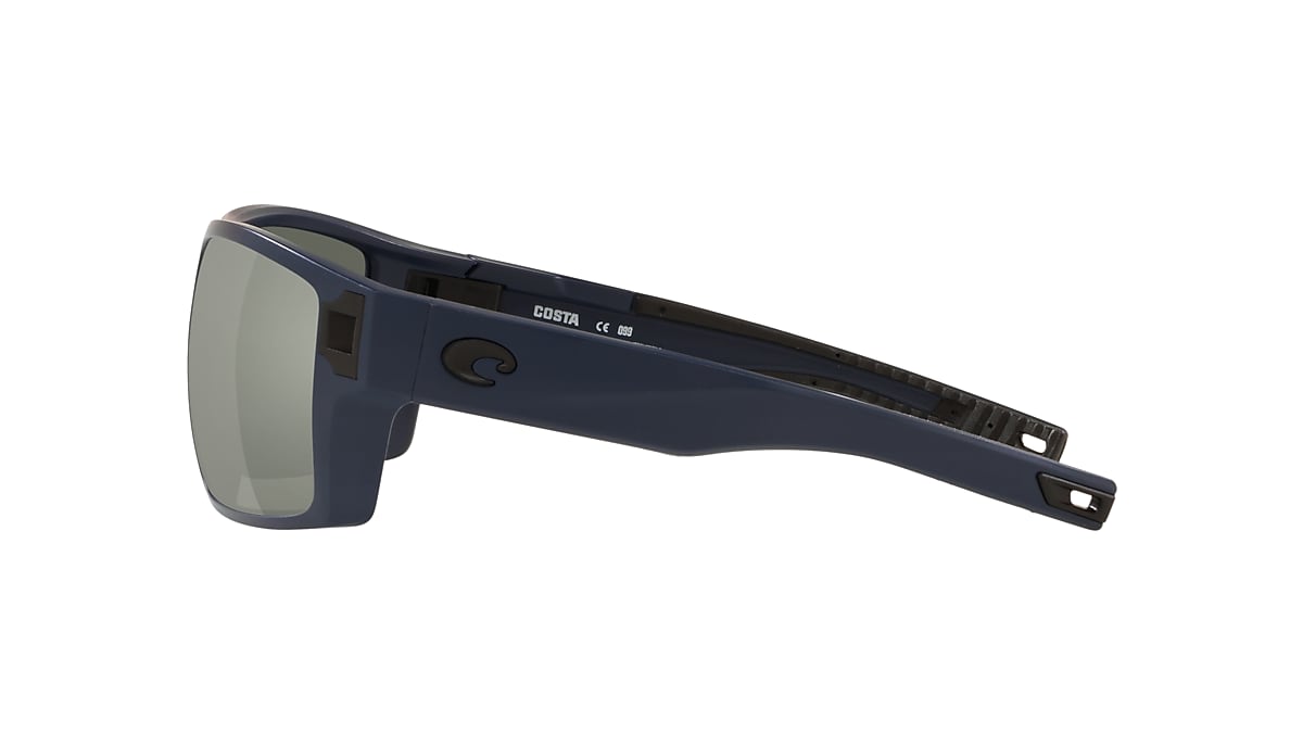 Diego Polarized Sunglasses in Gray Silver Mirror Costa Del Mar