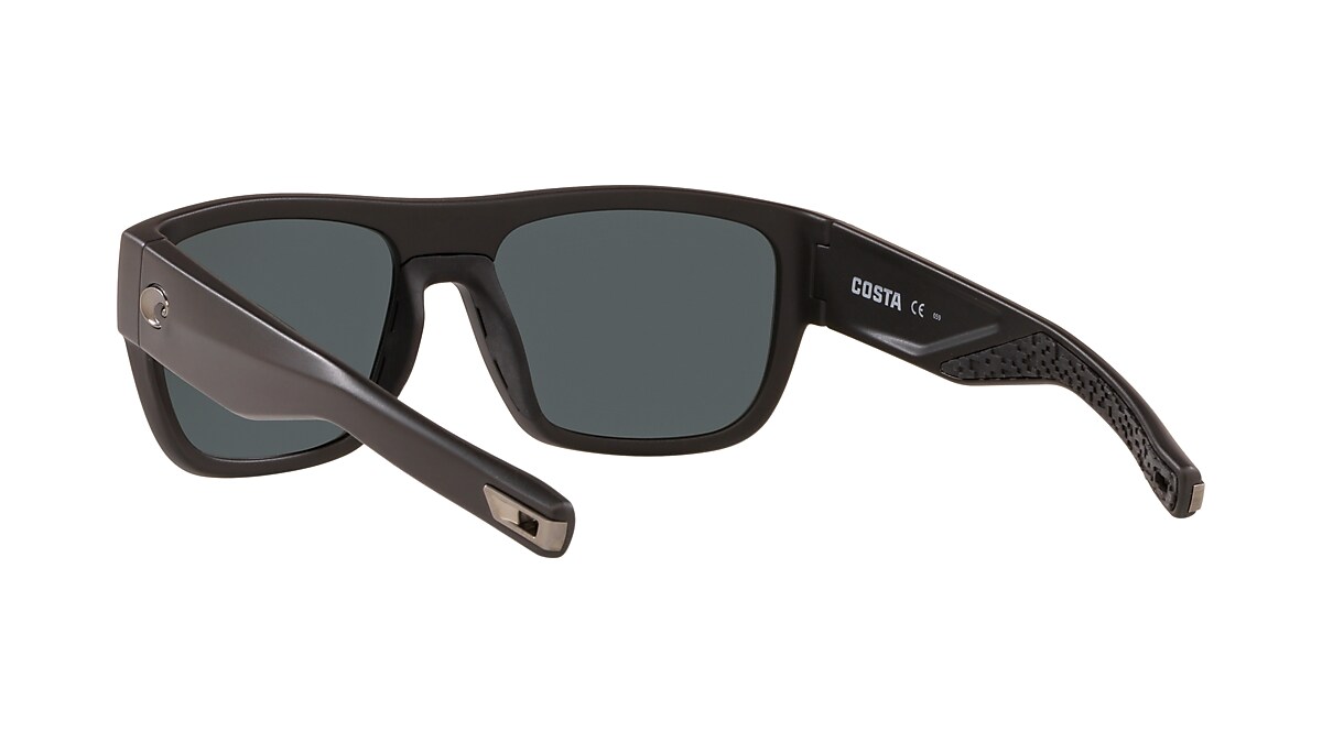 Sampan Polarized Sunglasses in Gray Silver Mirror | Costa Del Mar®