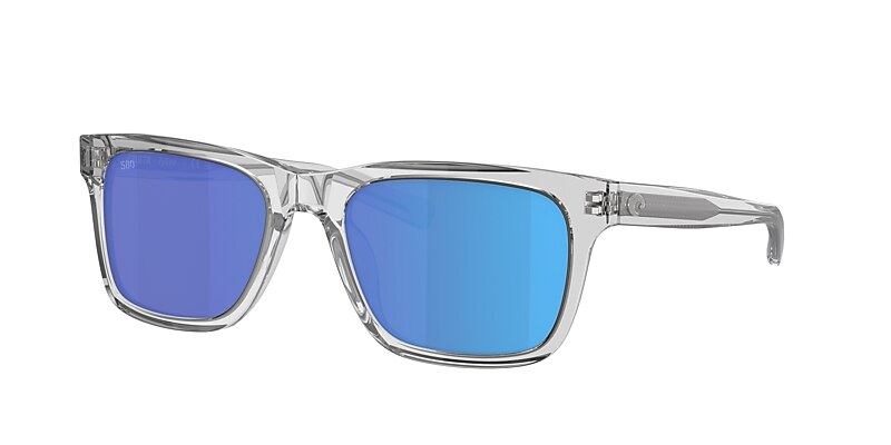 Tybee Polarized Sunglasses in Blue Mirror