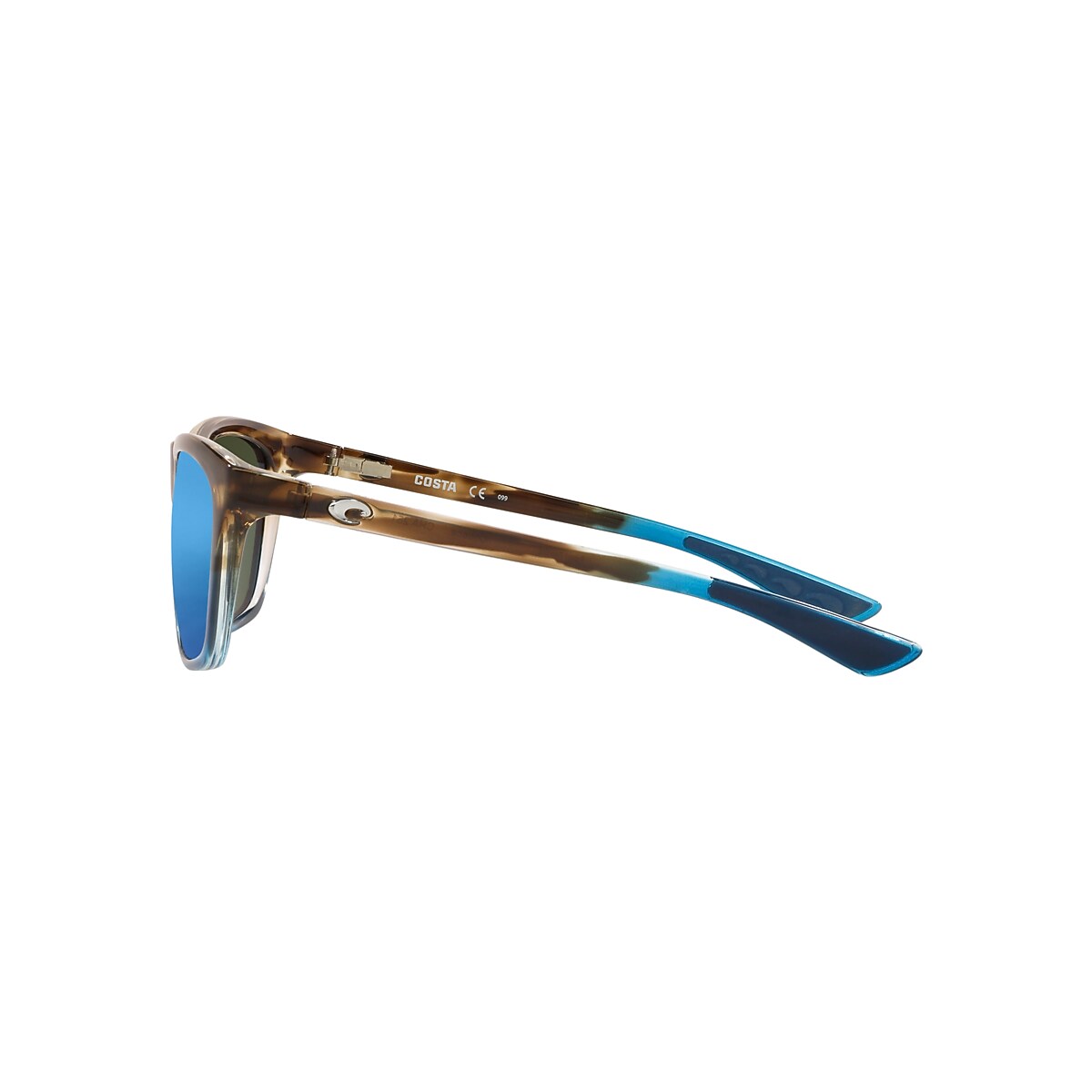 Costa Cheeca XL (57-17) with Blue Mirror lenses and Shiny Wahoo
