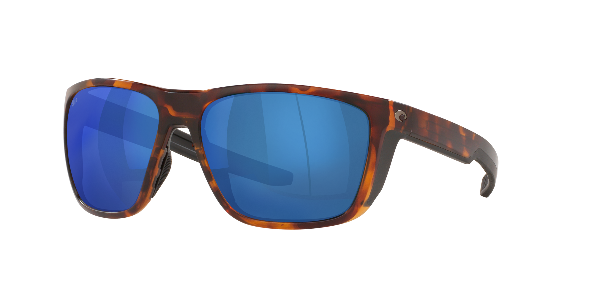 Black/Blue Mirror 580G Glass Costa Del Mar Double Haul 580G Sunglasses