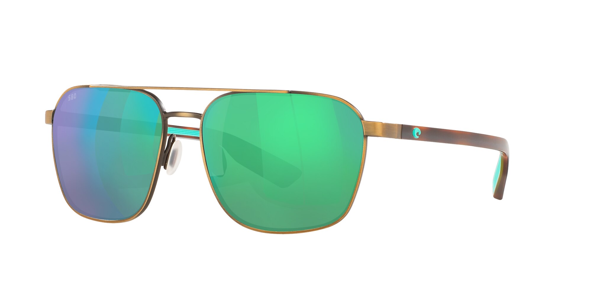 Wader Polarized Sunglasses in Green Mirror | Costa Del Mar®