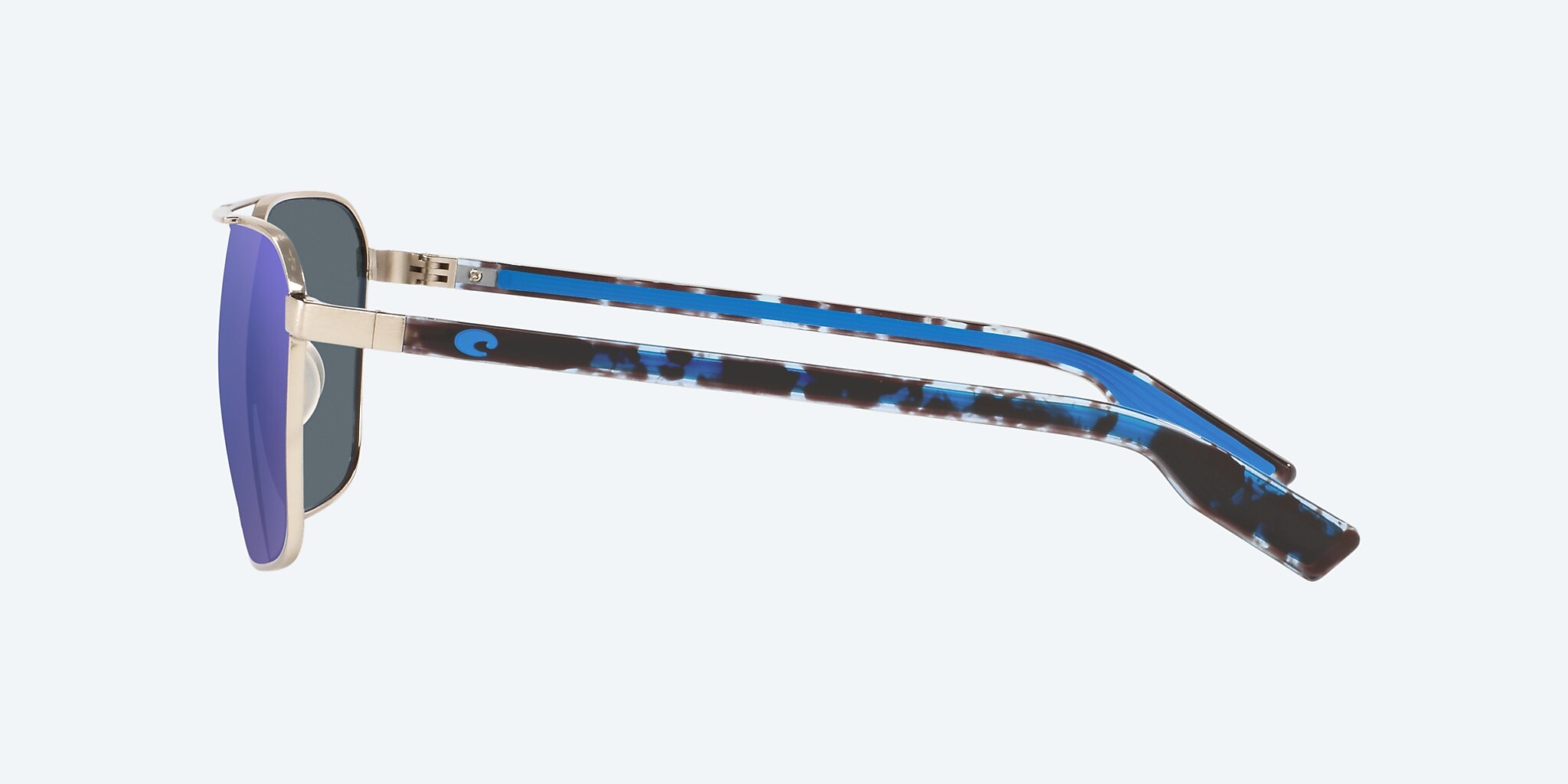 Wader Polarized Sunglasses in Blue Mirror
