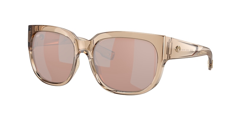 Waterwoman 2 Polarized Sunglasses in Copper Silver Mirror | Costa