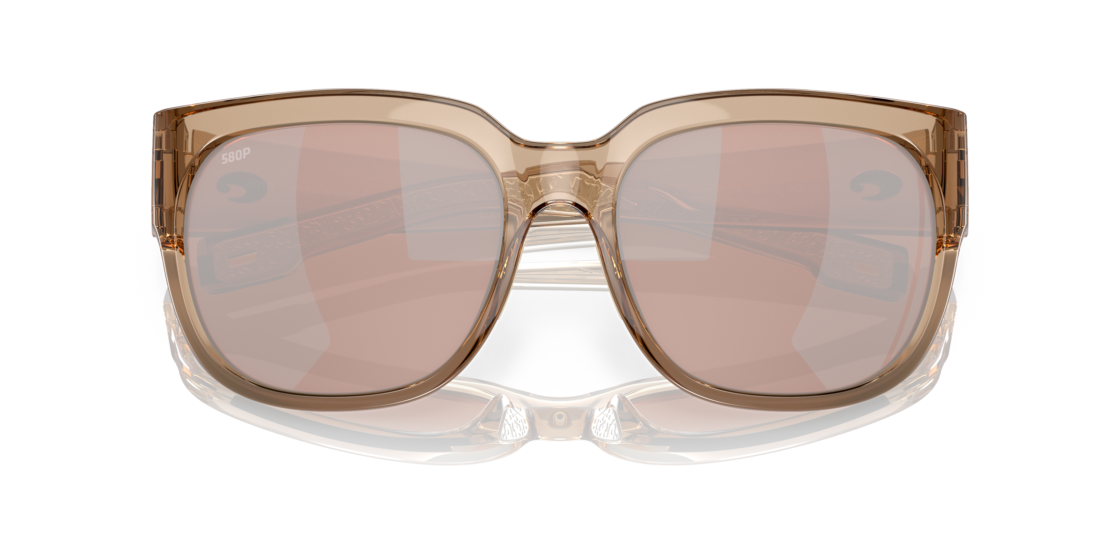 Waterwoman 2 Polarized Sunglasses in Copper Silver Mirror | Costa