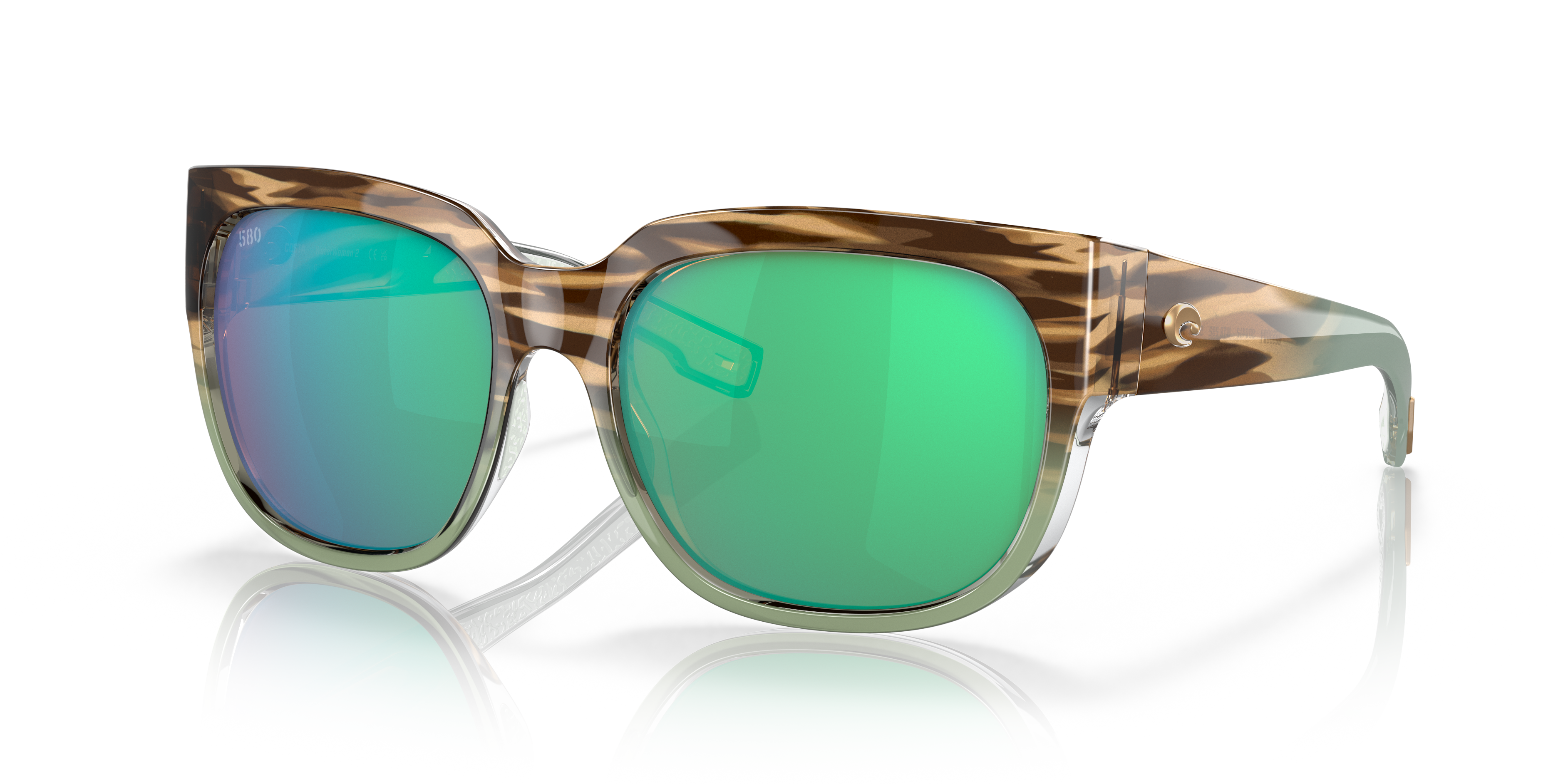 Waterwoman 2 Polarized Sunglasses in Green Mirror | Costa Del Mar®