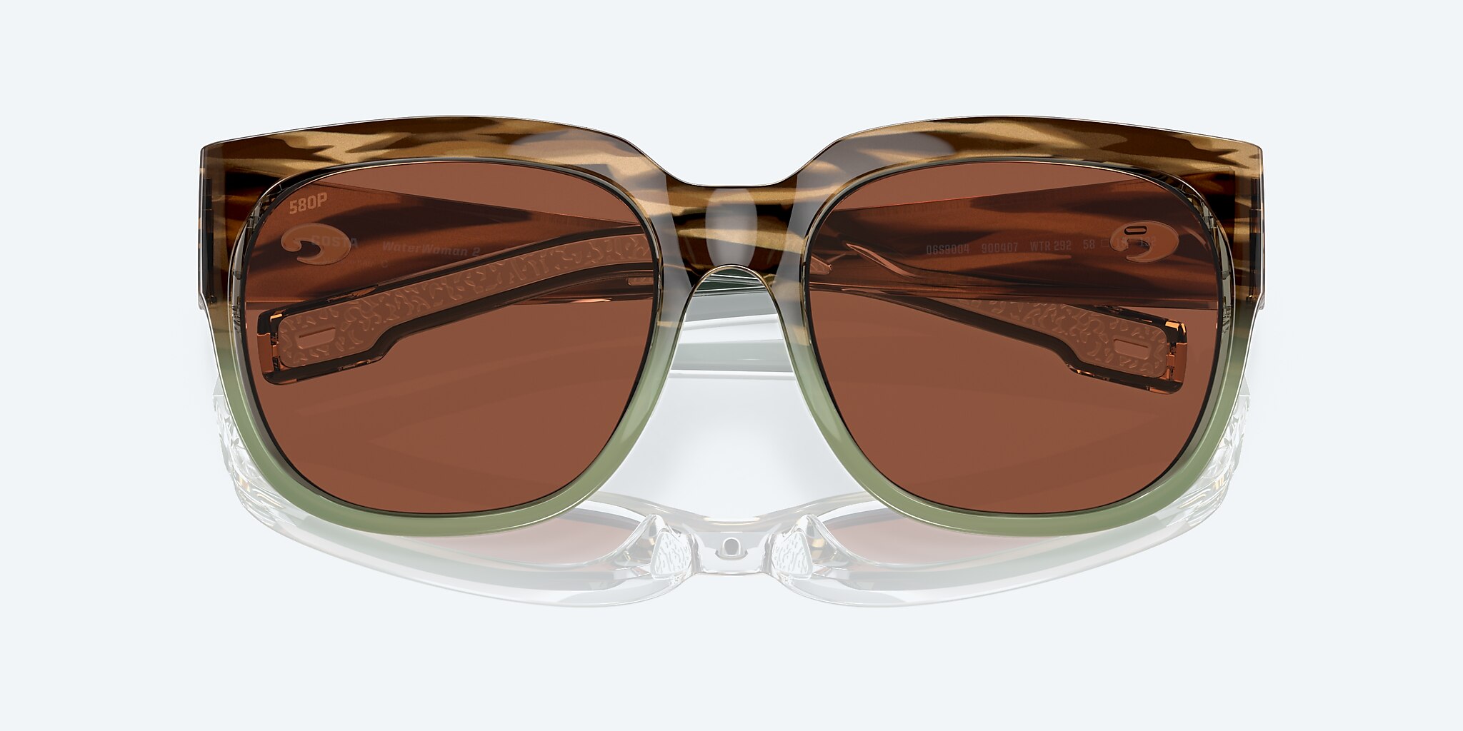 Costa Del Mar Waterwoman II Sunglasses - Shiny Ocean Jade/Copper 580P