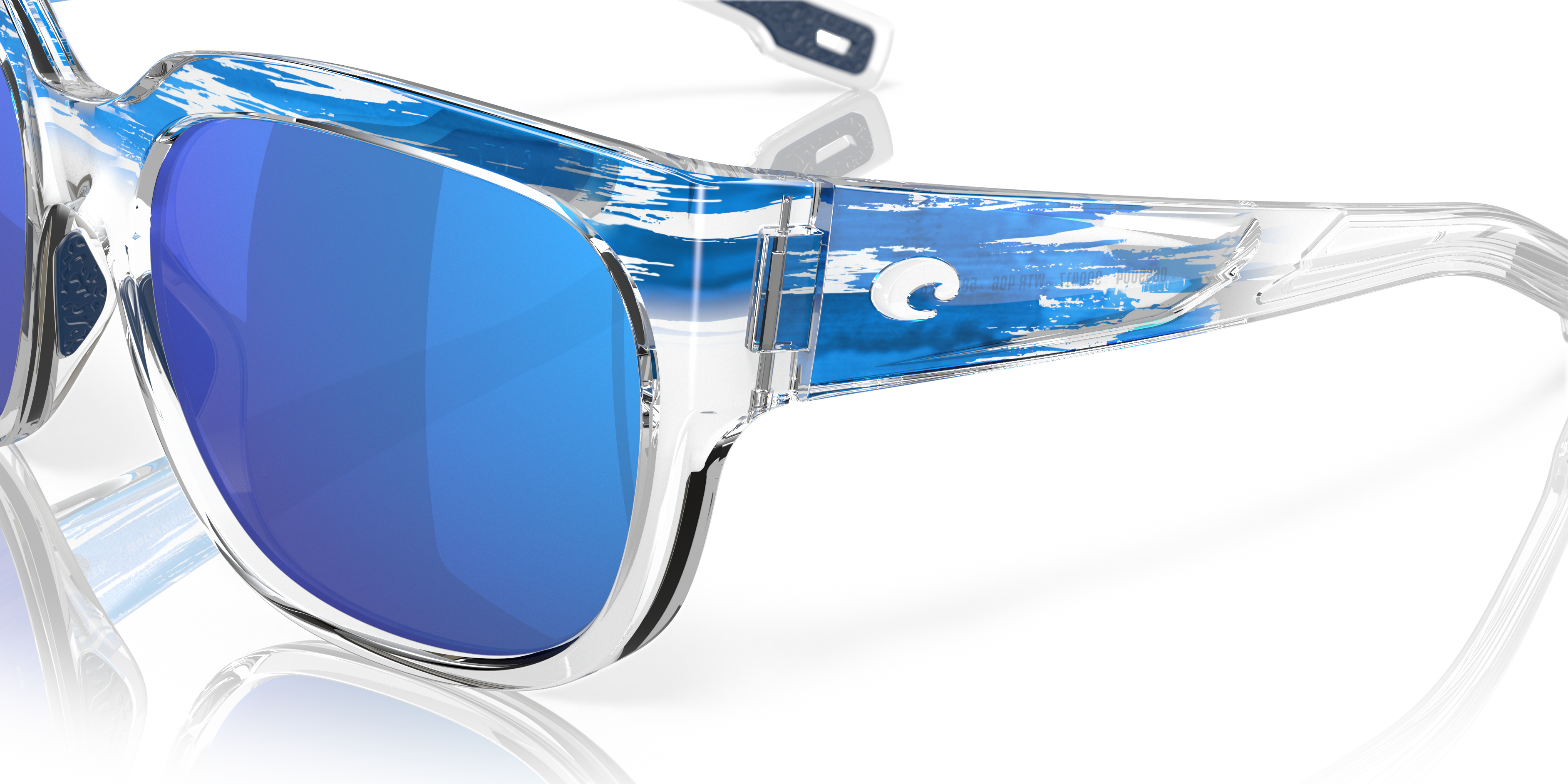 Costa Del Mar COSTA DEL MAR Waterwoman POLARIZED Sunglasses American Sky USA/Blue Mirror 580G 