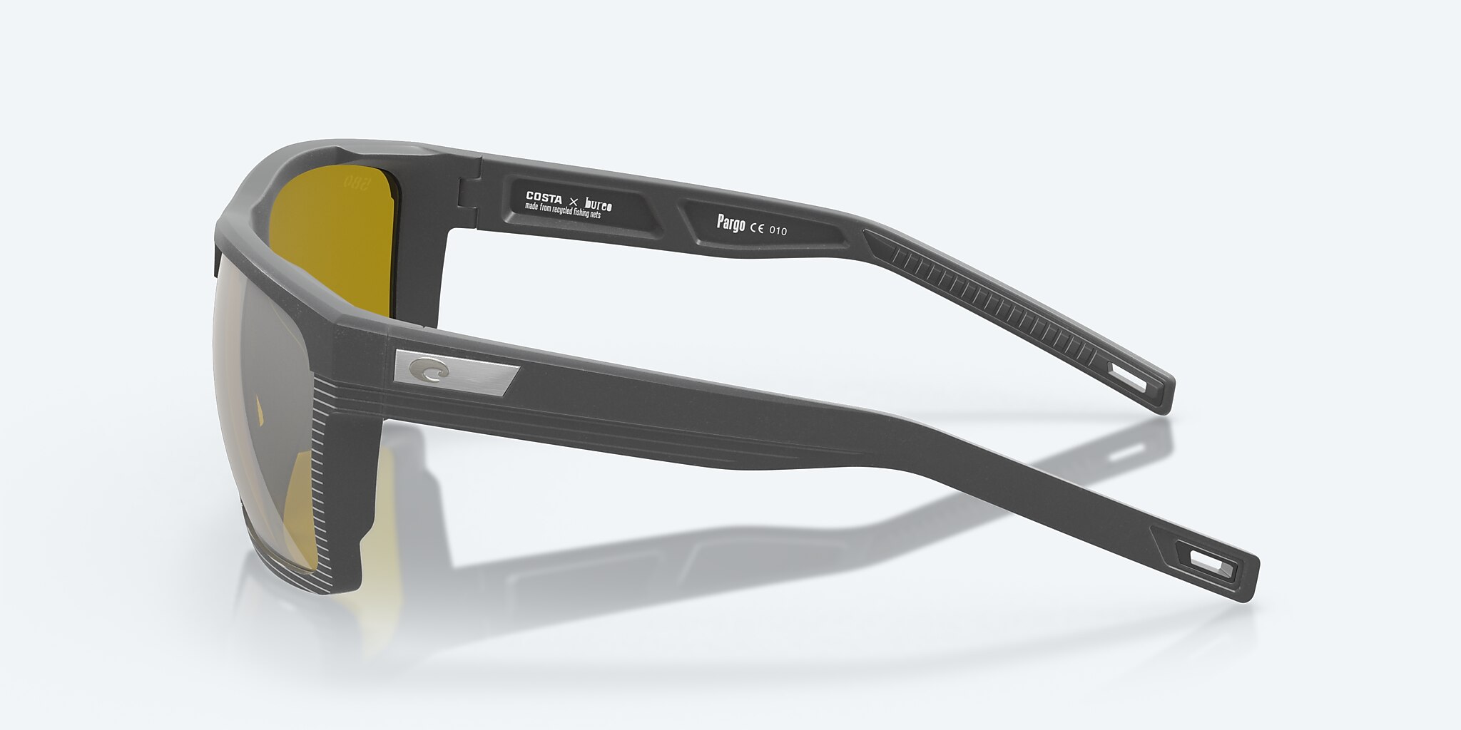 Pargo Polarized Sunglasses in Sunrise Silver Mirror