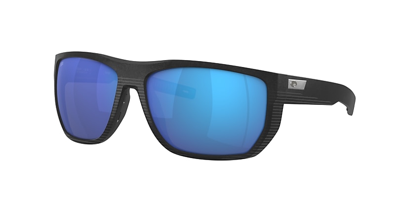 Santiago Polarized Sunglasses in Blue Mirror