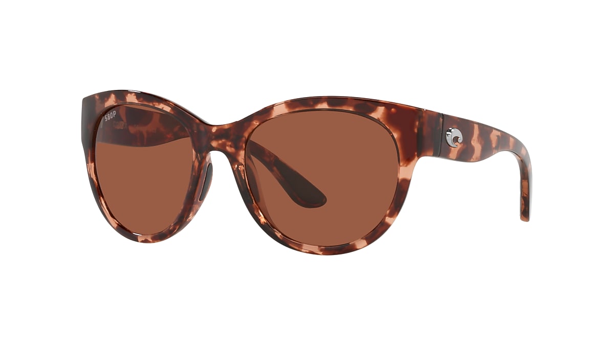 Costa Maya 偏光サングラス 06S9011 Costa 6S9011 Maya XL (55 - 19) with Copper lenses and