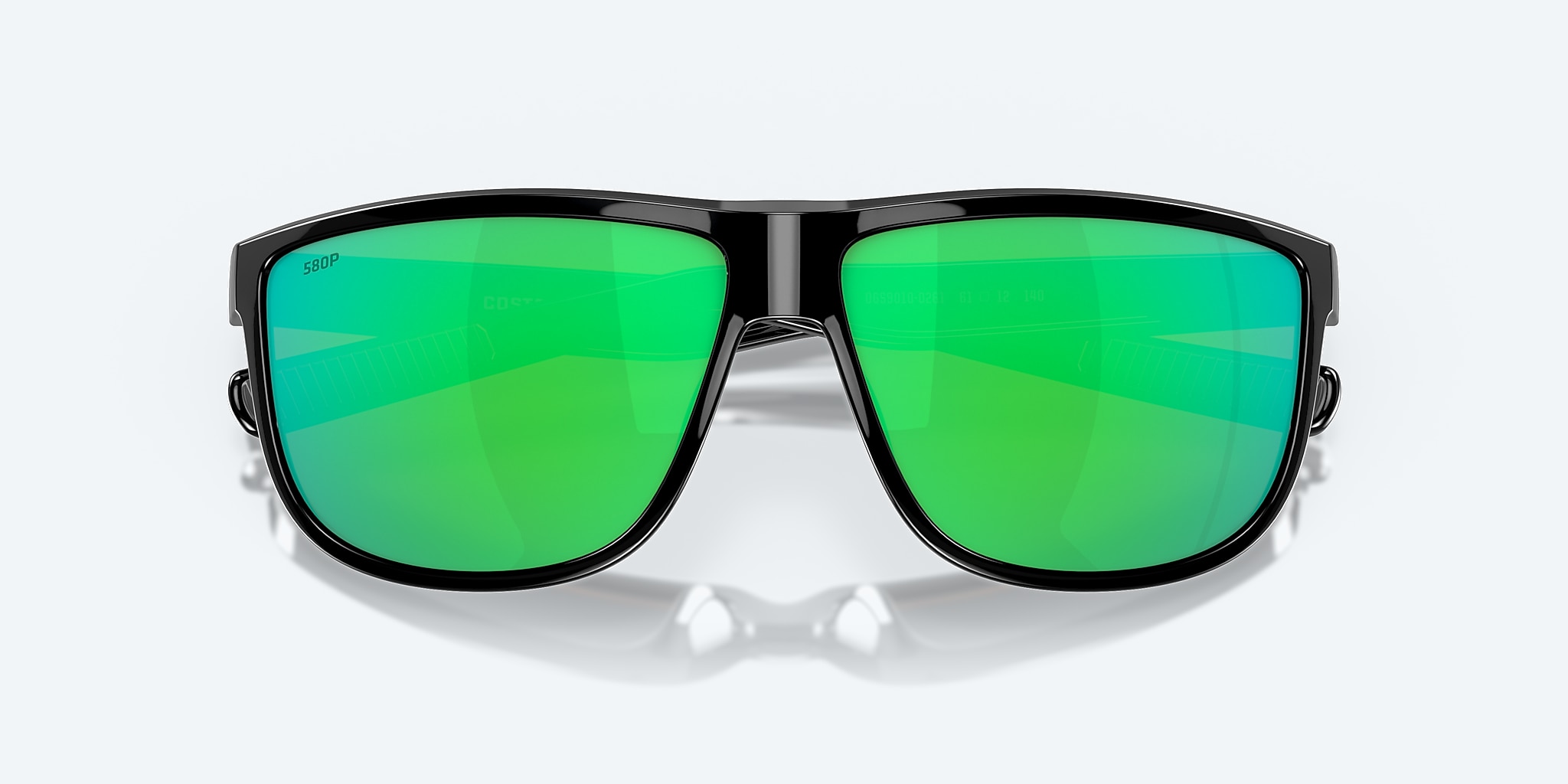 Rincondo Polarized Sunglasses in Green | Mar® Del Mirror Costa