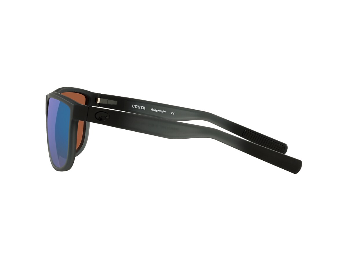 Costa Del Mar Men's Harpoon Oval Sunglasses, Shiny Black/Copper Green  Mirrored Polarized, 62 mm : : Clothing, Shoes & Accessories