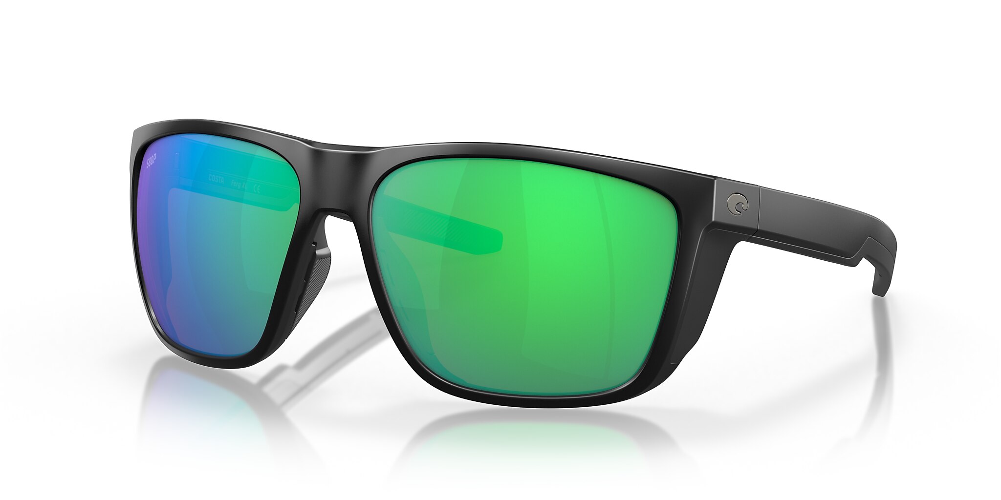 Ferg XL Polarized Sunglasses in Green Mirror | Costa Del Mar®