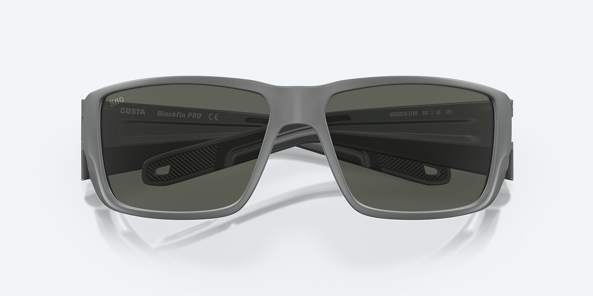 Costa Del Mar Blackfin Pro Sunglasses Matte Gray; Gray 580G
