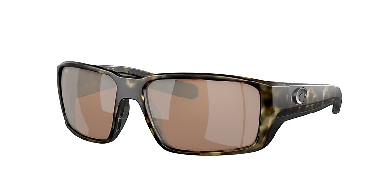 Fantail PRO Polarized Sunglasses in Copper Silver Mirror | Costa