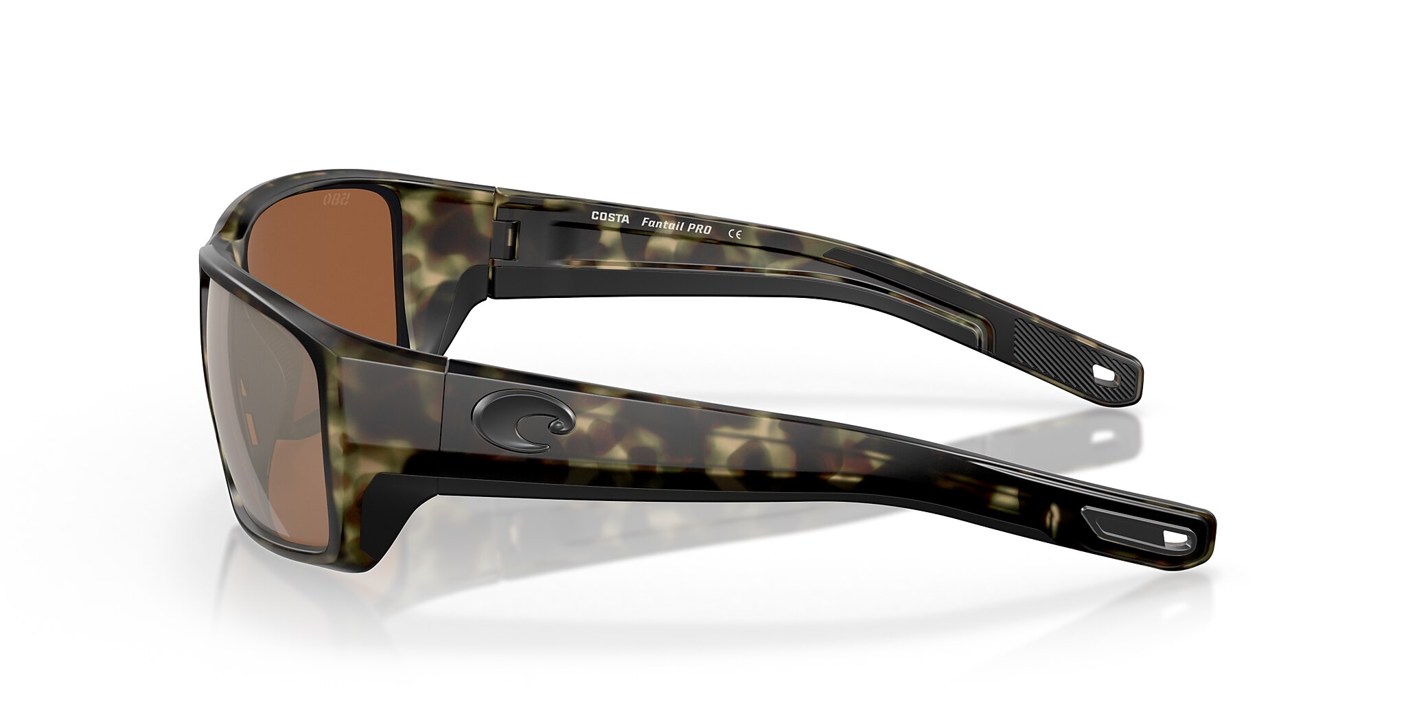 Fantail PRO Polarized Sunglasses in Copper Silver Mirror | Costa