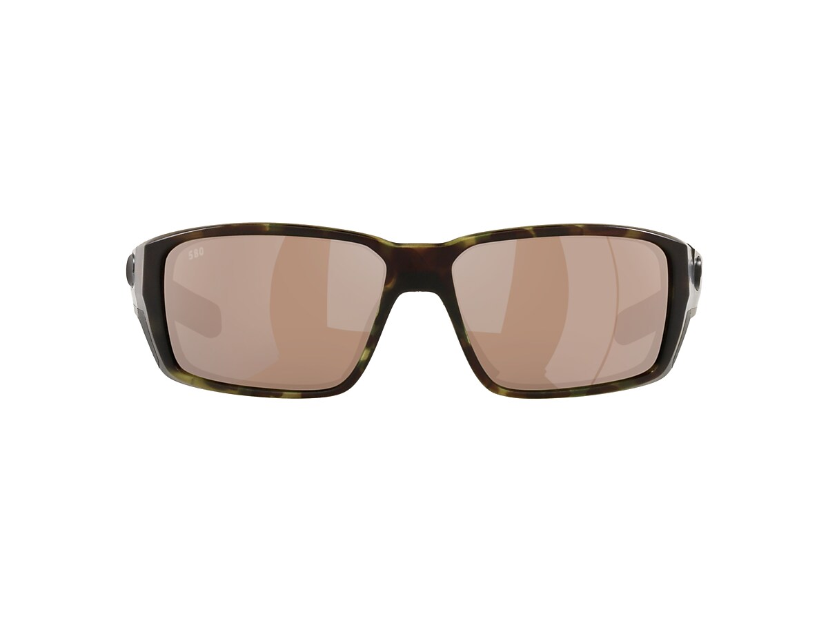 Fantail PRO Polarized Sunglasses in Copper Silver Mirror
