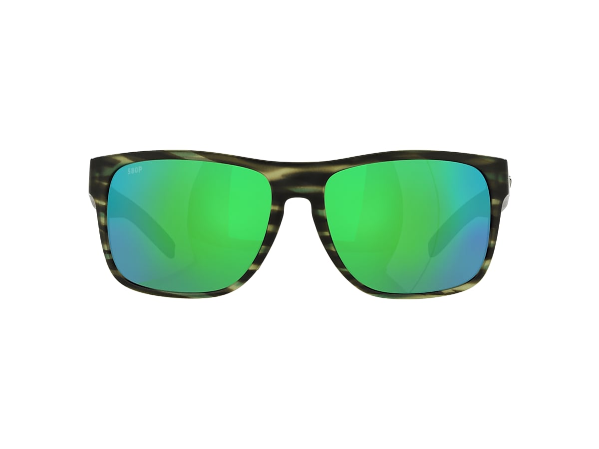 Spearo XL Polarized Sunglasses in Green Mirror | Costa Del Mar®