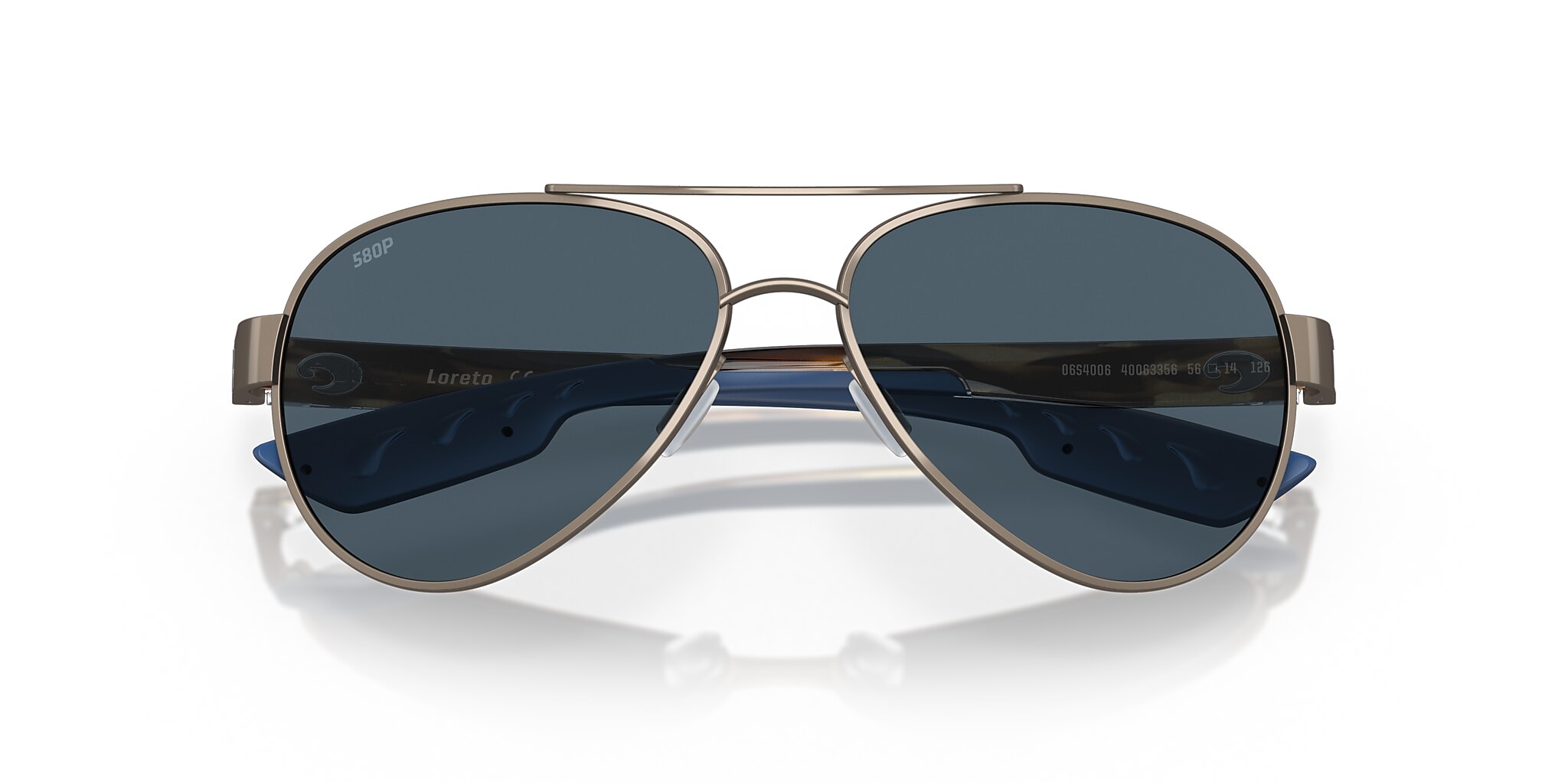 Loreto Polarized Sunglasses in Gray | Costa Del Mar®