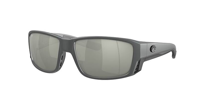 Tuna Alley PRO Polarized Sunglasses in Gray Silver Mirror | Costa