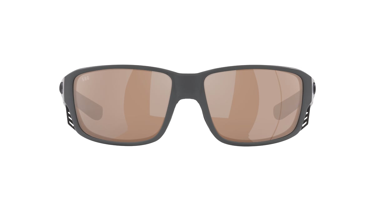Tuna Alley PRO Polarized Sunglasses in Copper Silver Mirror 